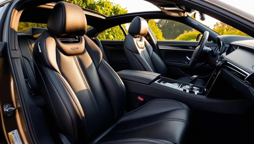 leather seat covers, car seat covers, leather seats, auto upholstery near me, car upholstery near me